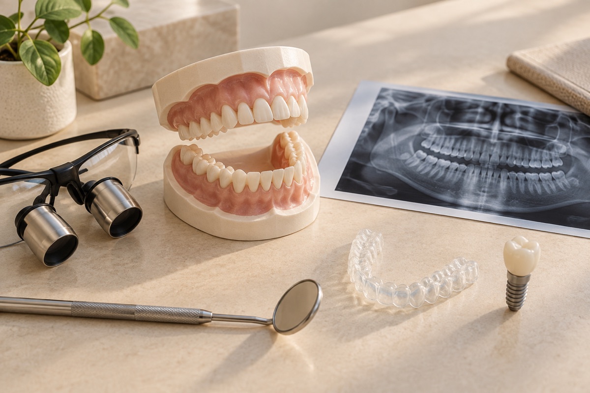 Imagem odontológica sobre decisão clínica em odontologia