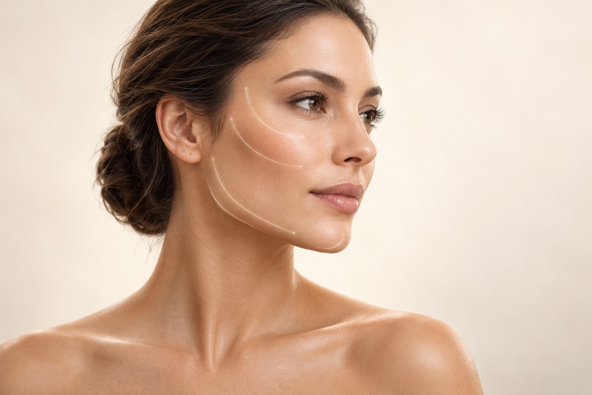 Imagem odontológica sobre harmonização facial em porto alegre