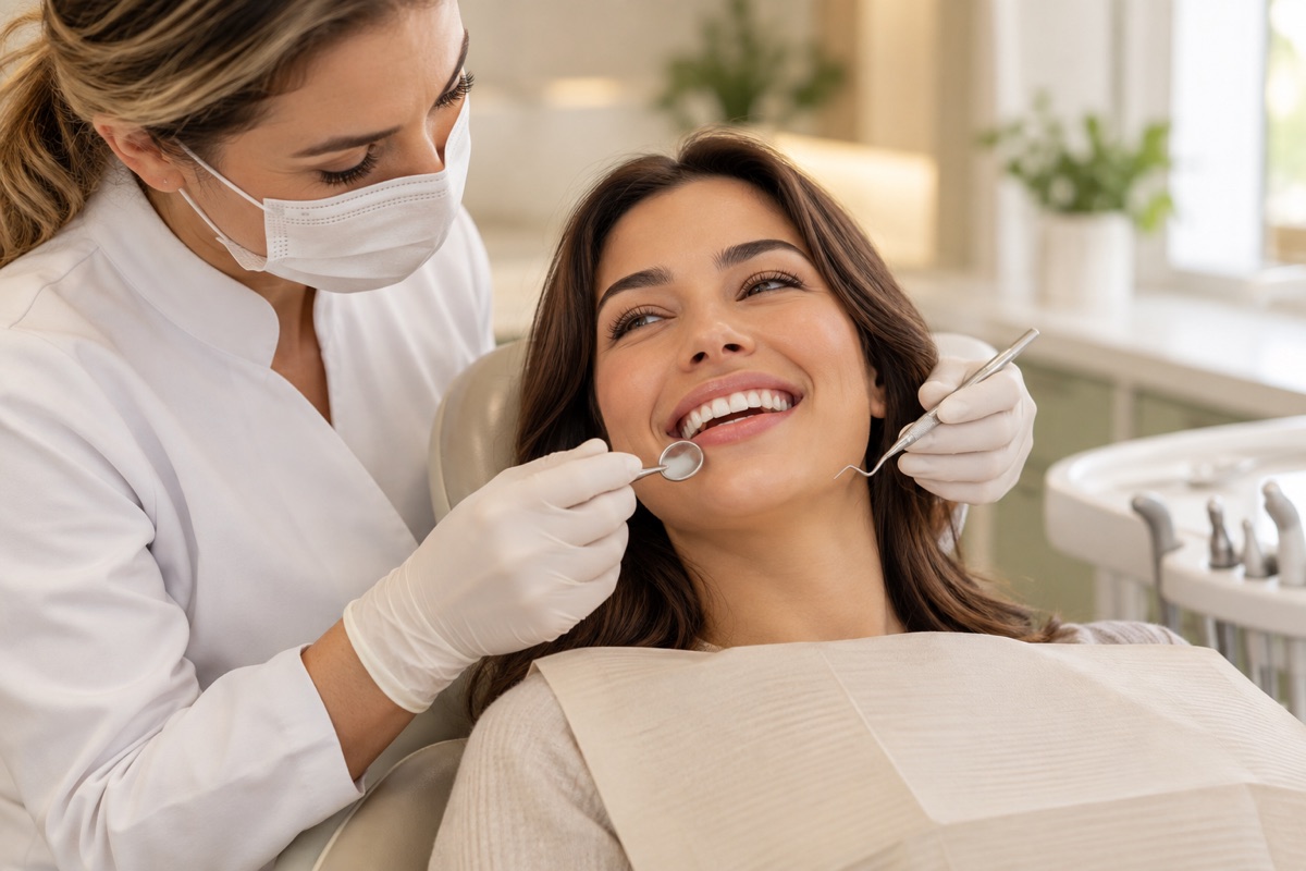 Imagem odontológica sobre clínica odontológica sorridere