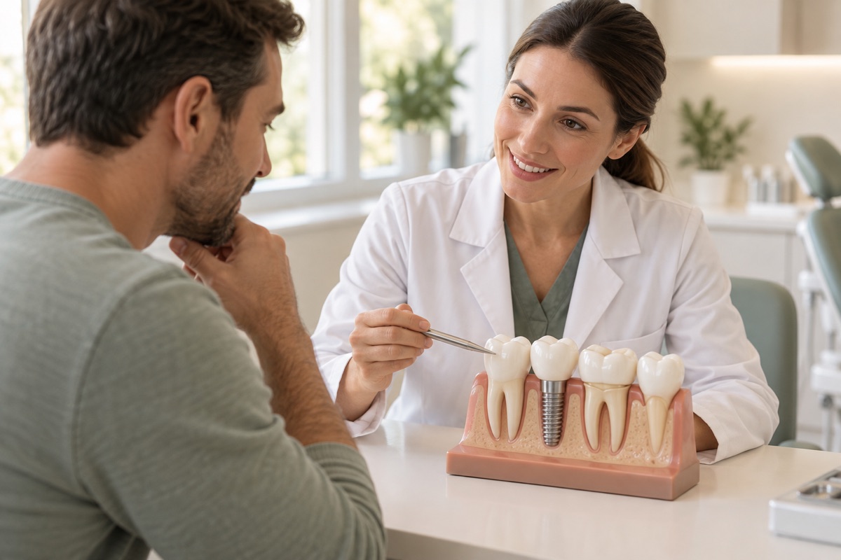 Imagem odontológica sobre como decidimos o tratamento