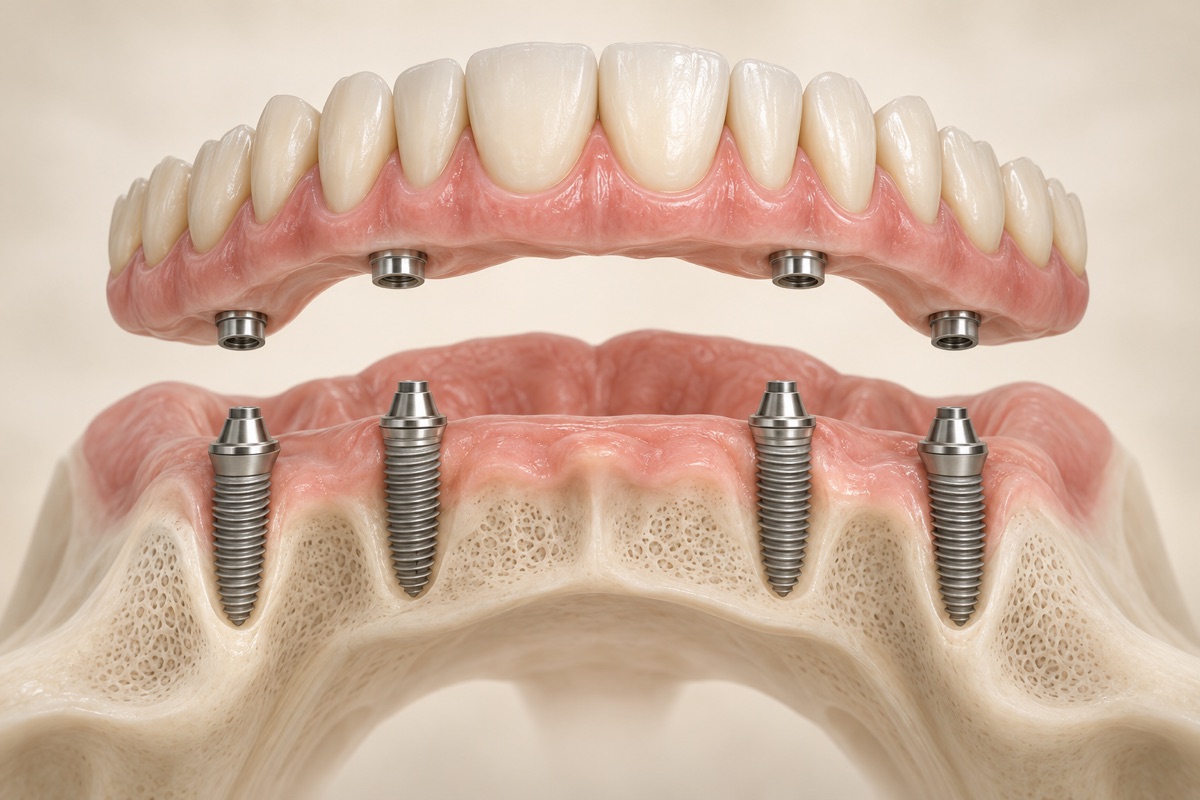 Imagem odontológica sobre protocolo sobre implantes em porto alegre