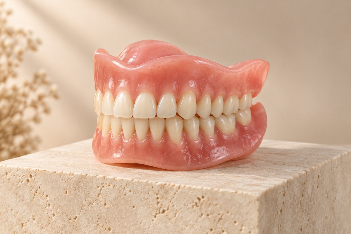 Imagem odontológica sobre dentadura em porto alegre