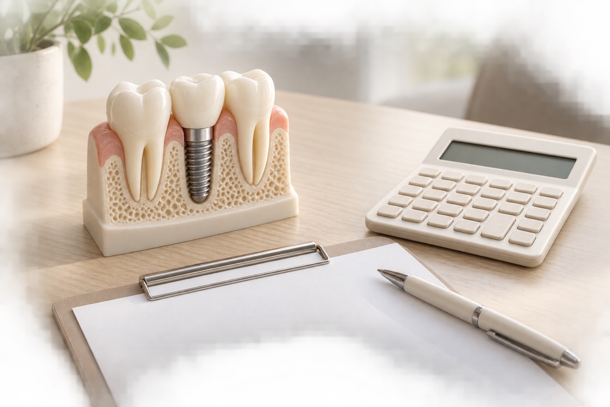 Imagem odontológica sobre quanto custa um implante dentário em porto alegre