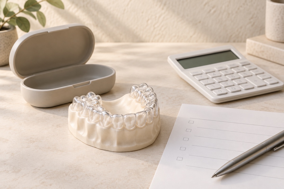 Imagem odontológica sobre quanto custa o tratamento com invisalign: o que define o valor