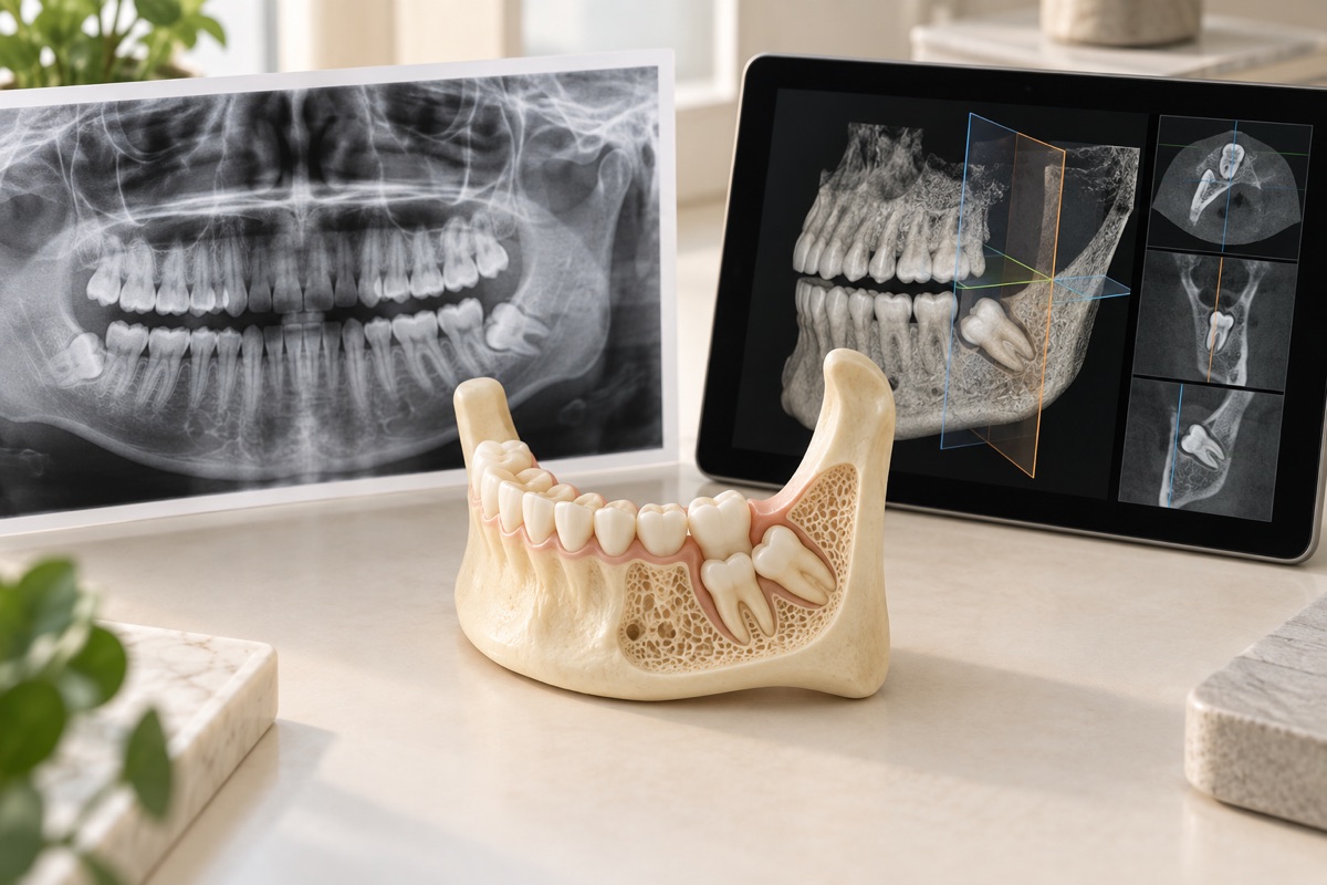 Imagem odontológica sobre radiografia e tomografia para o siso: quando são necessárias