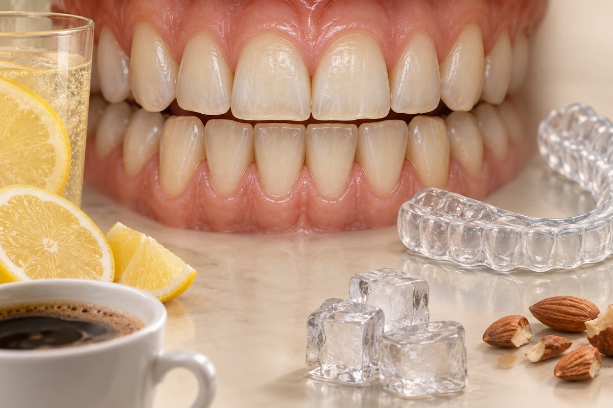 Imagem odontológica sobre dentes desgastados: é sempre bruxismo?