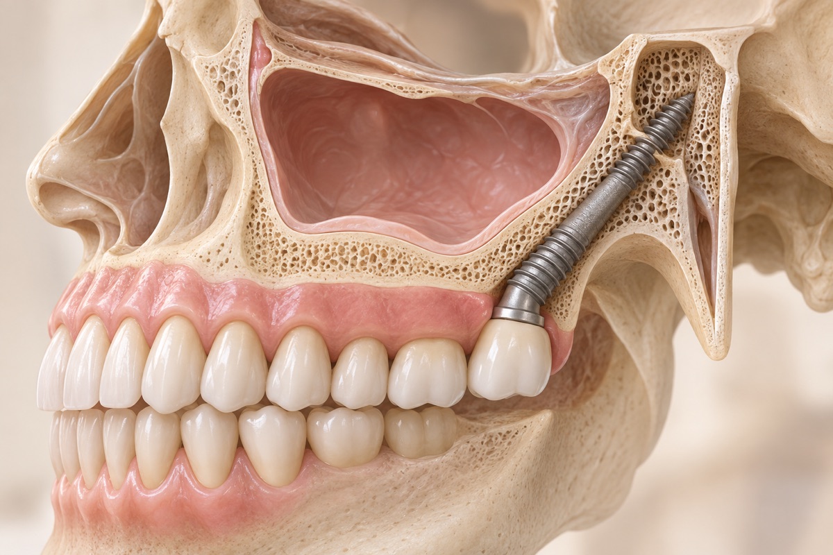Imagem odontológica sobre implantes pterigoideos: indicações e limites