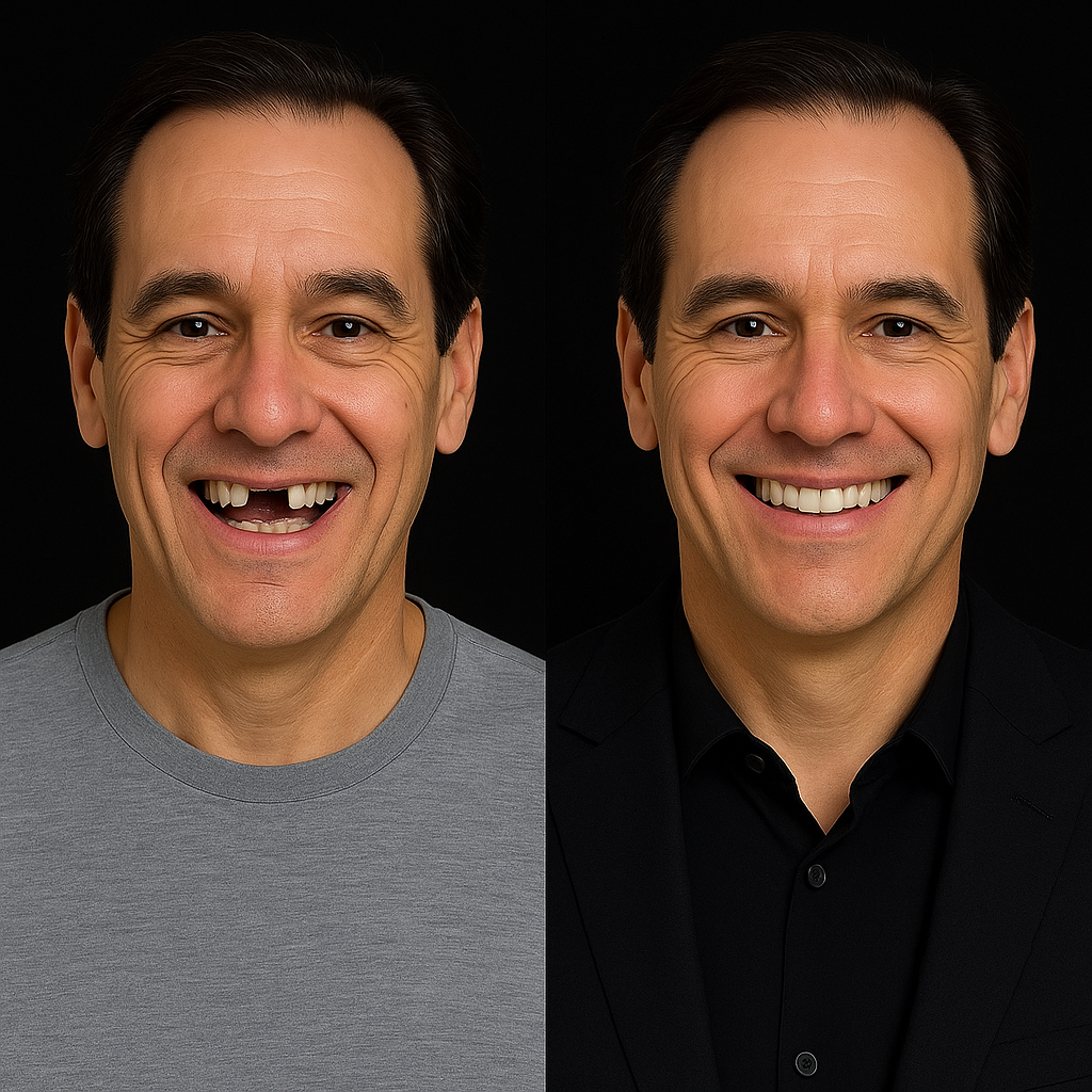 Implante dentário como pilar de reabilitação parcial em casos de perda de vários dentes