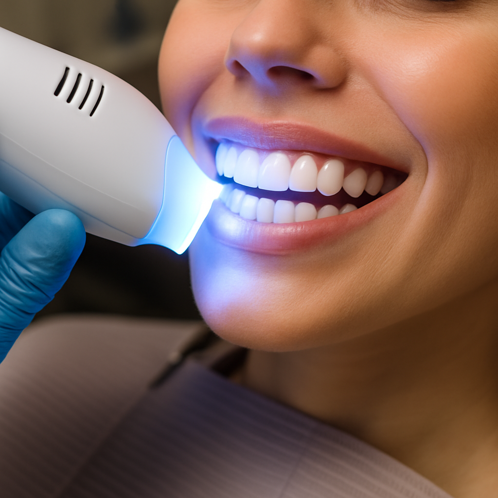 clareamento a laser de infra vermelho em porto alegre com sistema dmc