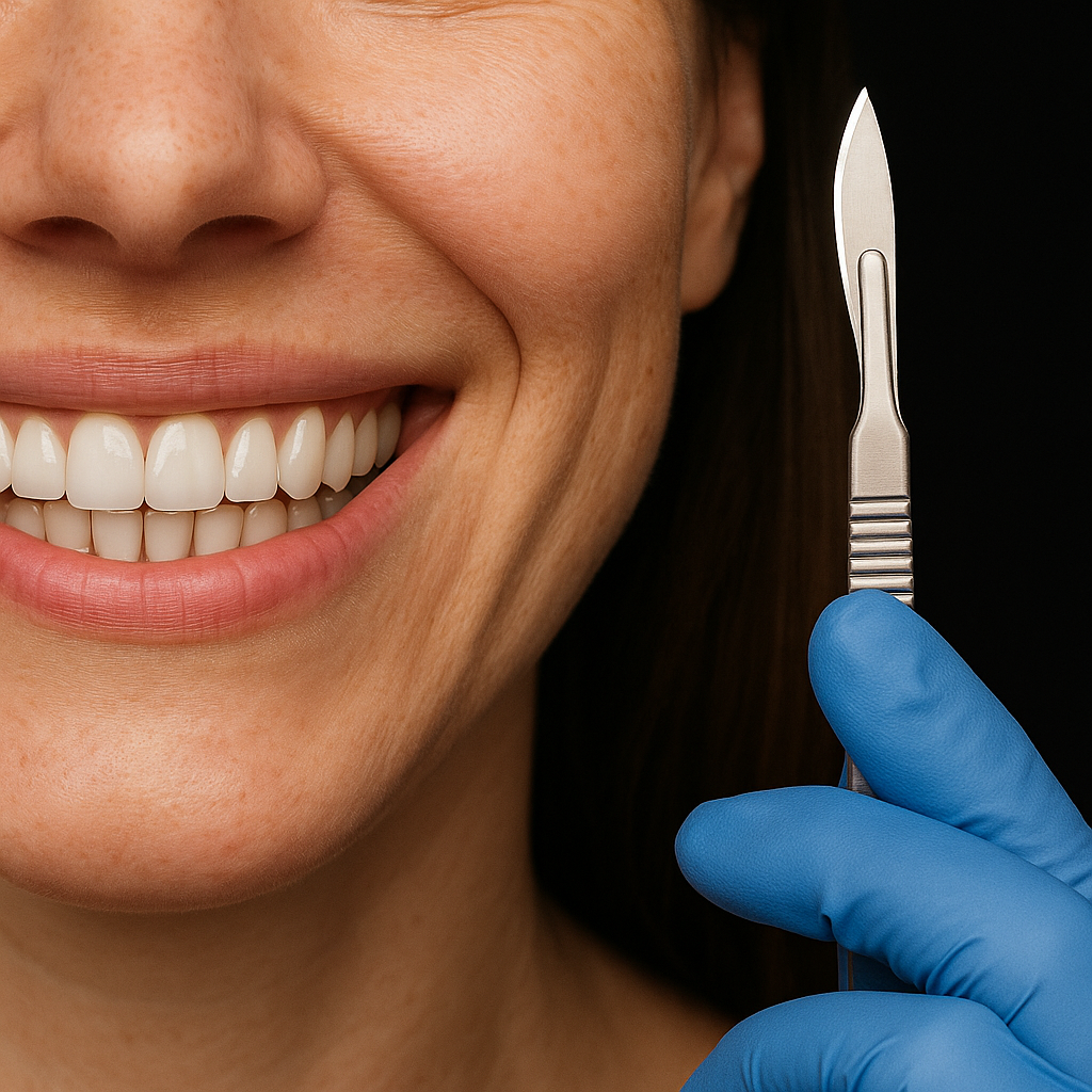 Tratamento de canal em dente molar realizado por dentista em Porto Alegre.